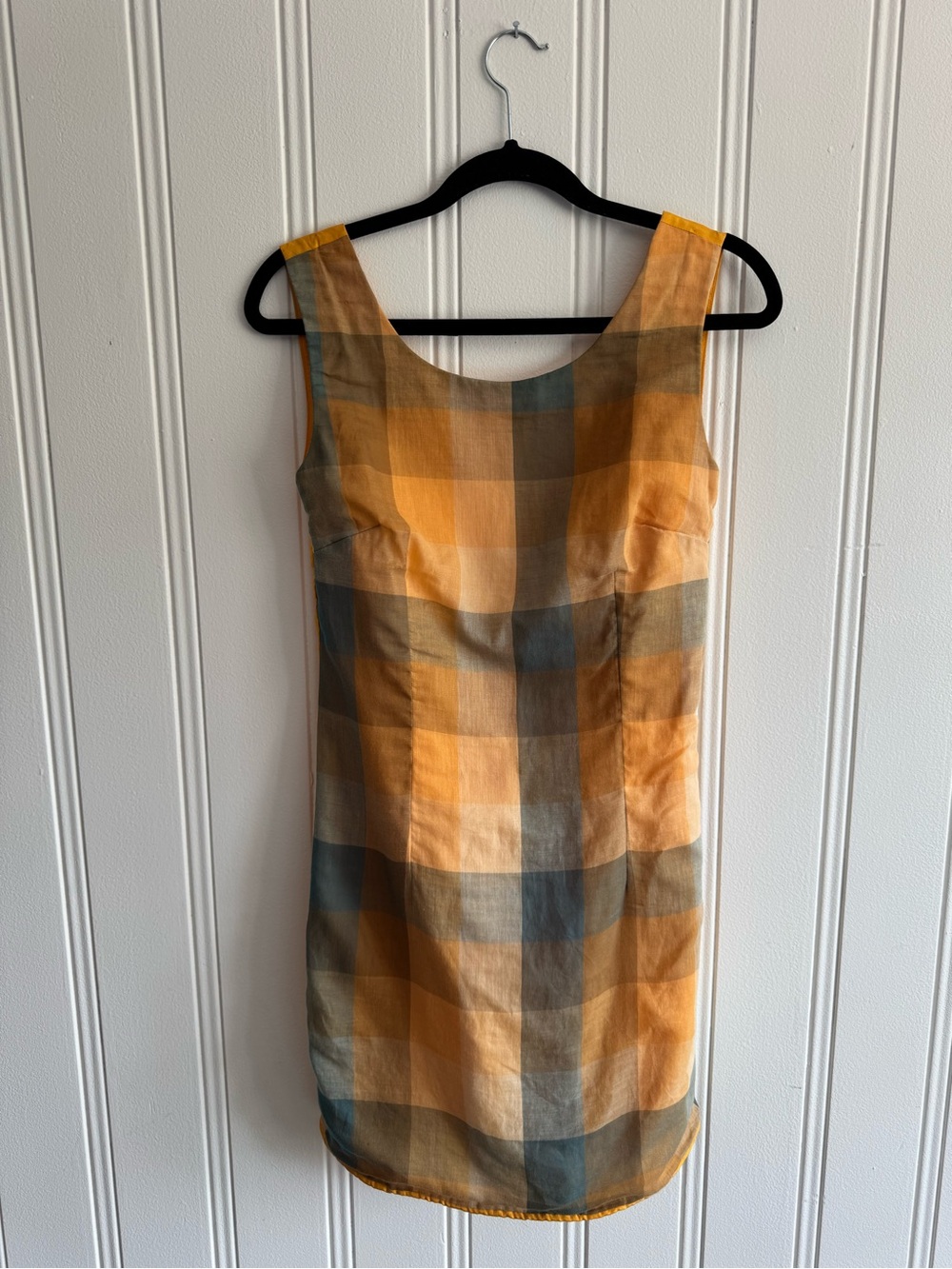 Lorick Gingham Dress size 2 low back